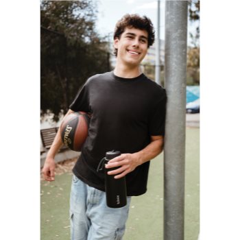 b.box Insulated Flip Top Bottle sticlă termos - imagine 3